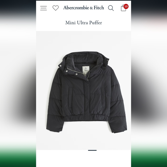 Abercrombie mini ultra puffer - Picture 2 of 4